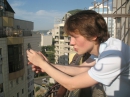 ���� On the roof top